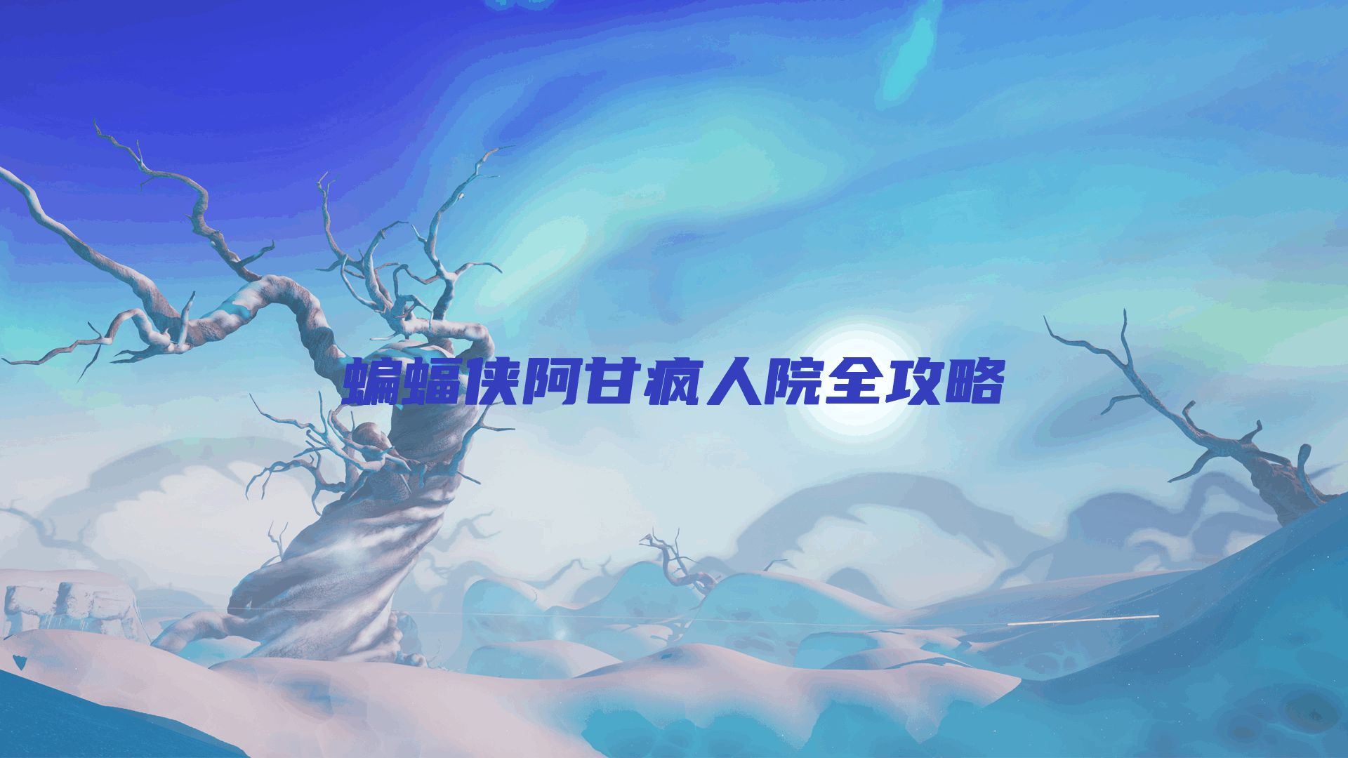 蝙蝠侠阿甘疯人院全攻略