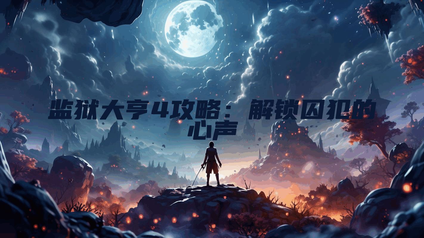 监狱大亨4攻略：解锁囚犯的心声
