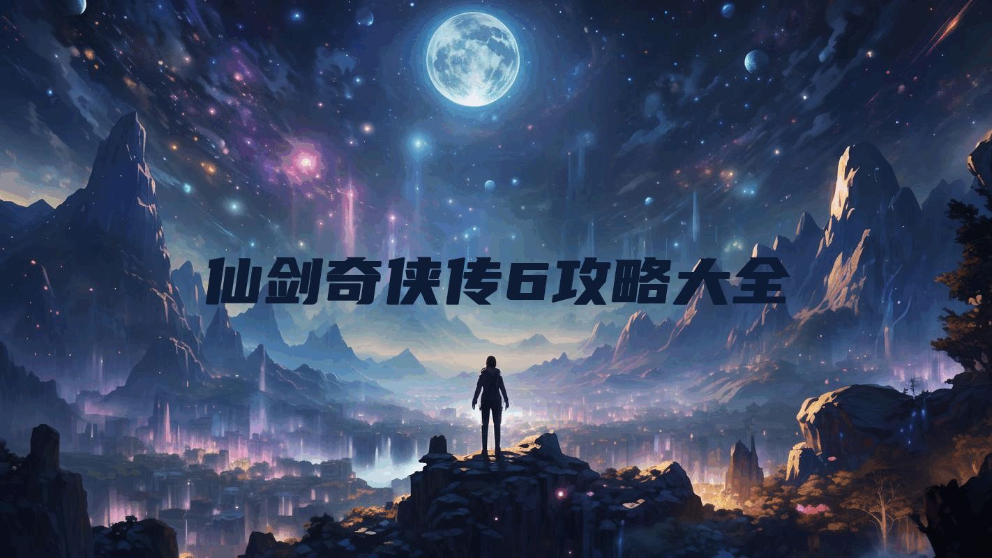 仙剑奇侠传6攻略大全