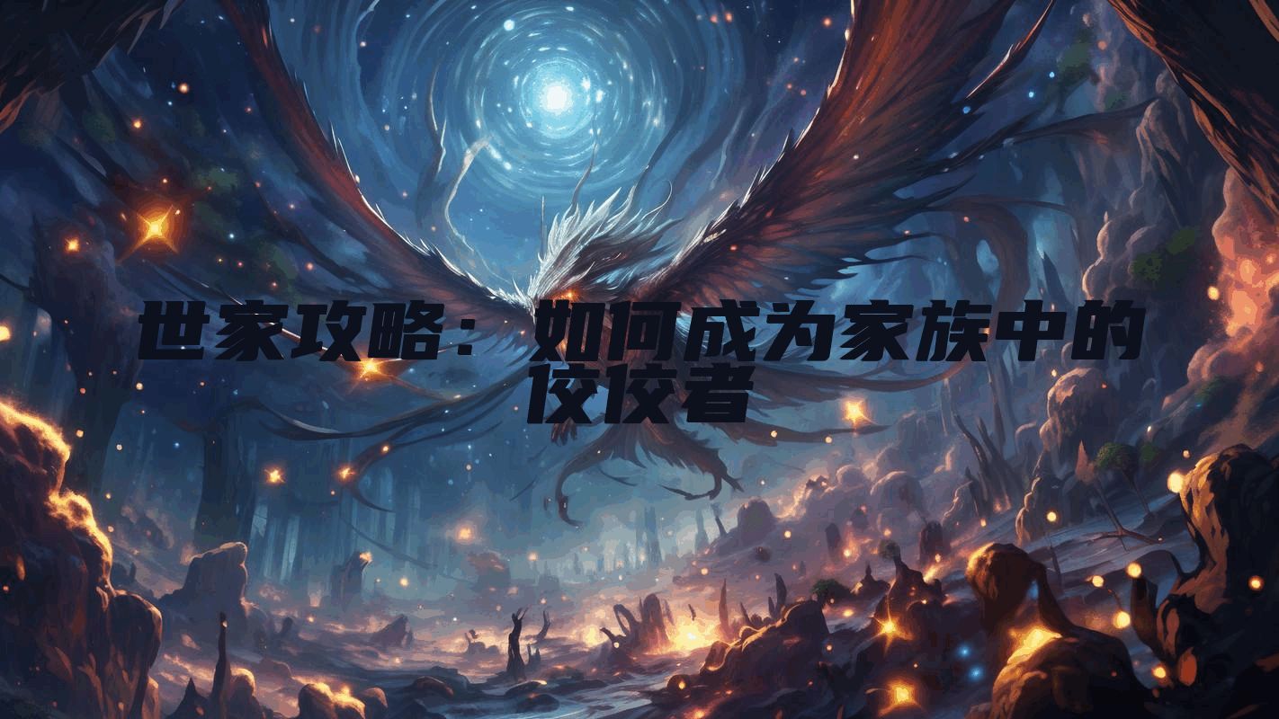 世家攻略：如何成为家族中的佼佼者