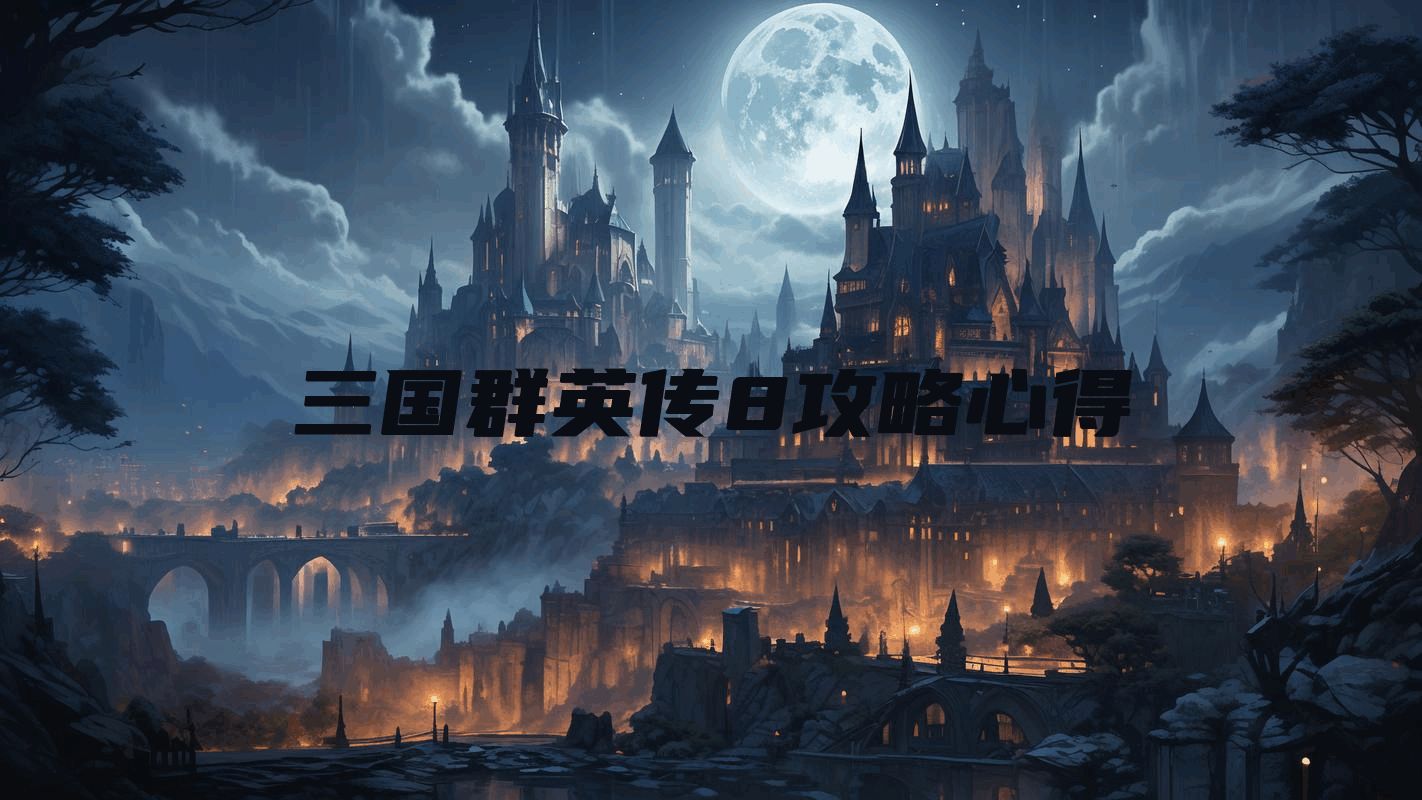 三国群英传8攻略心得