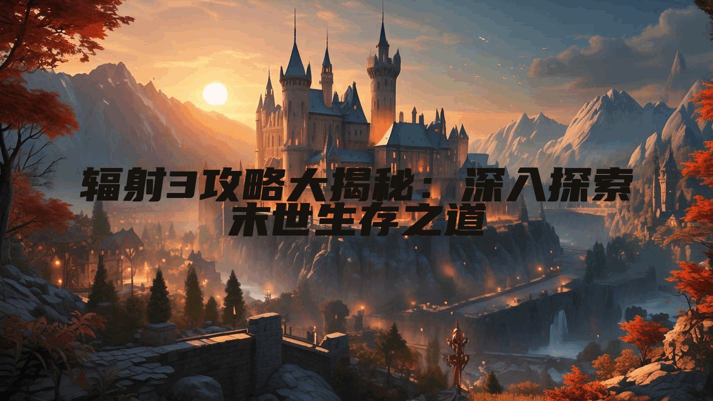 辐射3攻略大揭秘：深入探索末世生存之道