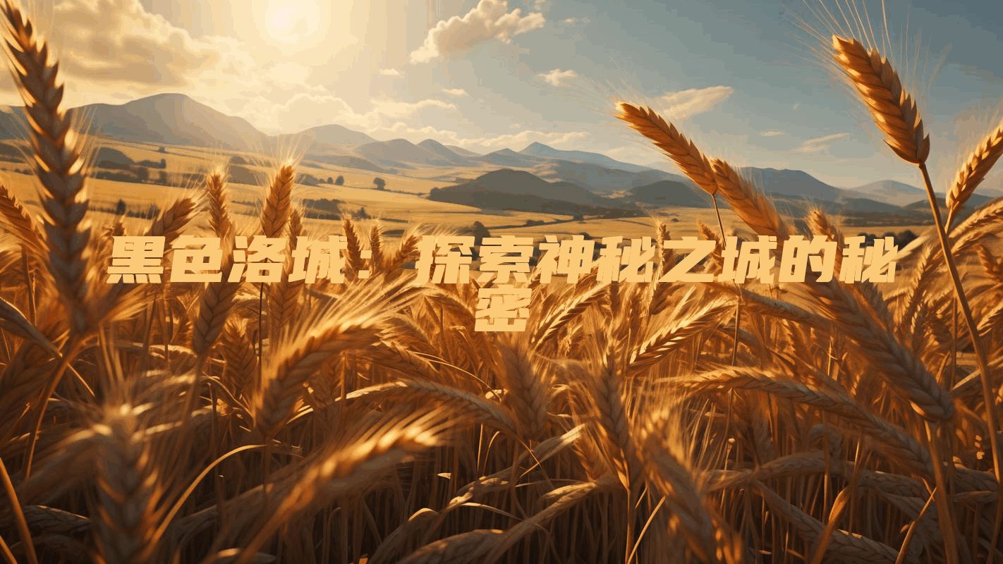 黑色洛城：探索神秘之城的秘密