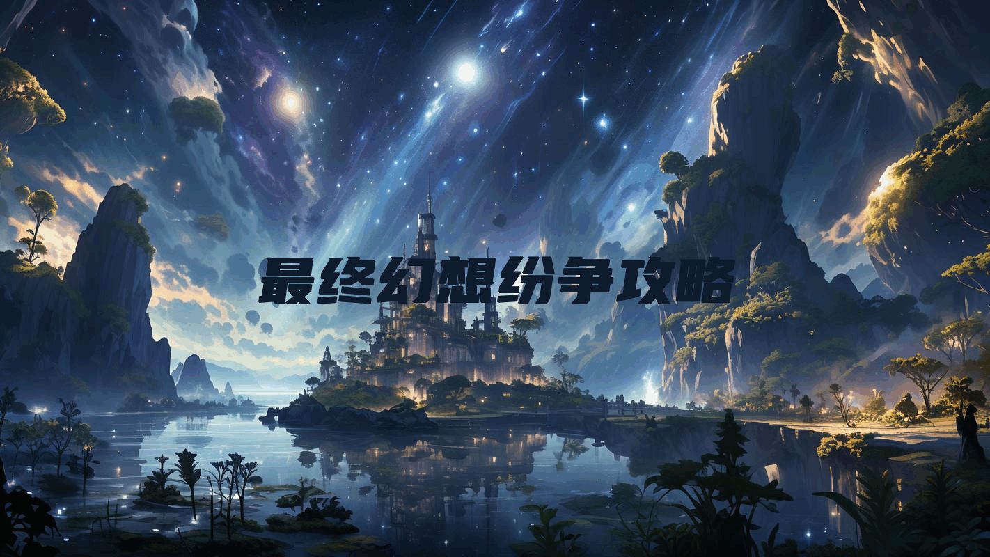 最终幻想纷争攻略