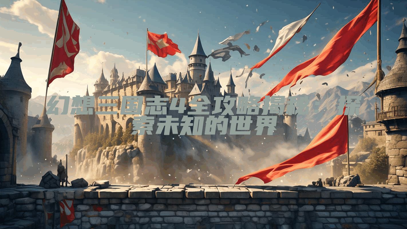 幻想三国志4全攻略揭秘：探索未知的世界