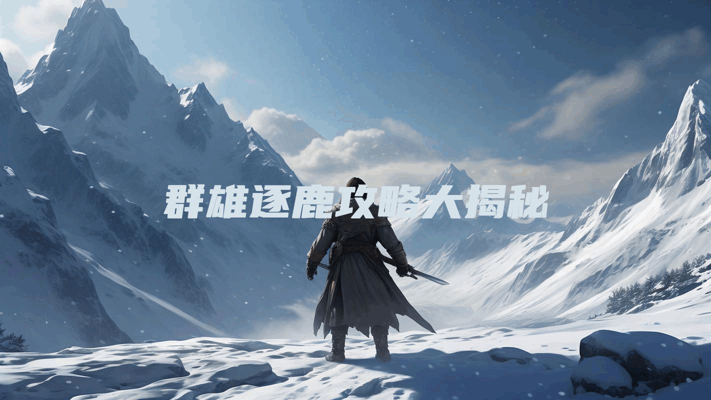 群雄逐鹿攻略大揭秘