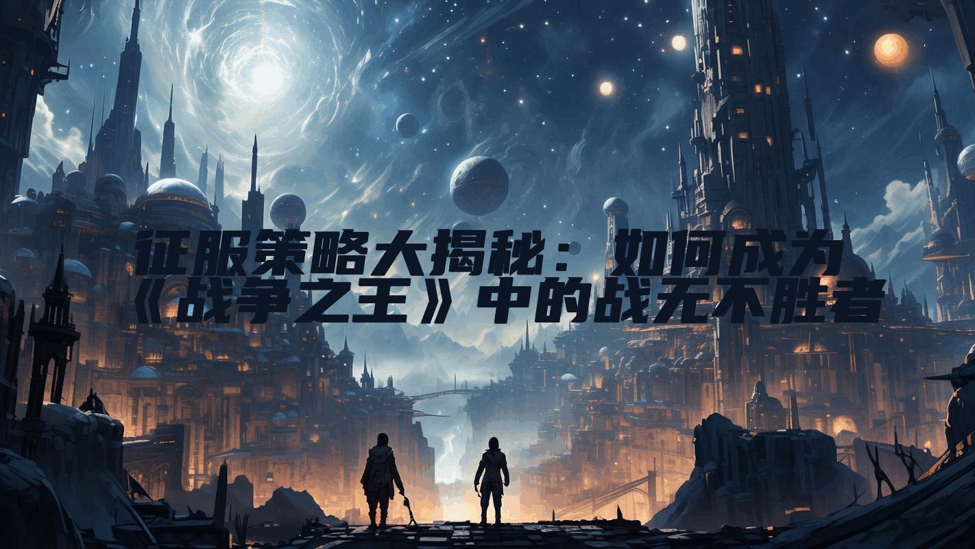 征服策略大揭秘：如何成为《战争之王》中的战无不胜者