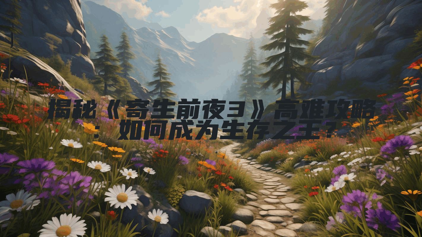 揭秘《寄生前夜3》高难攻略：如何成为生存之王？