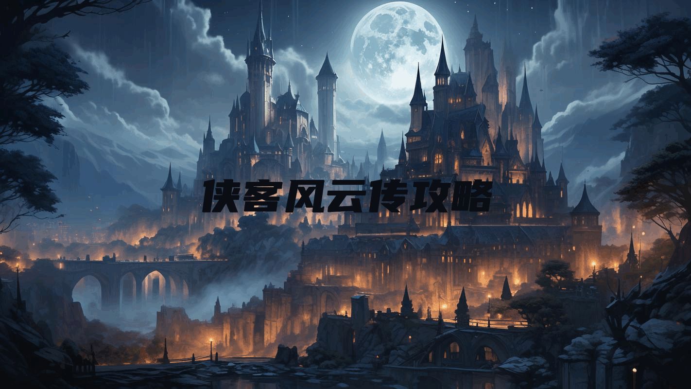 侠客风云传攻略