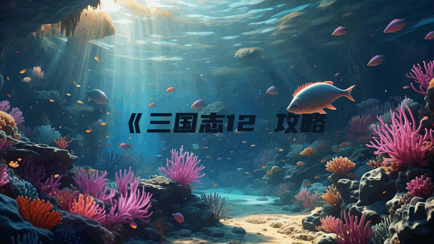 《三国志12 攻略