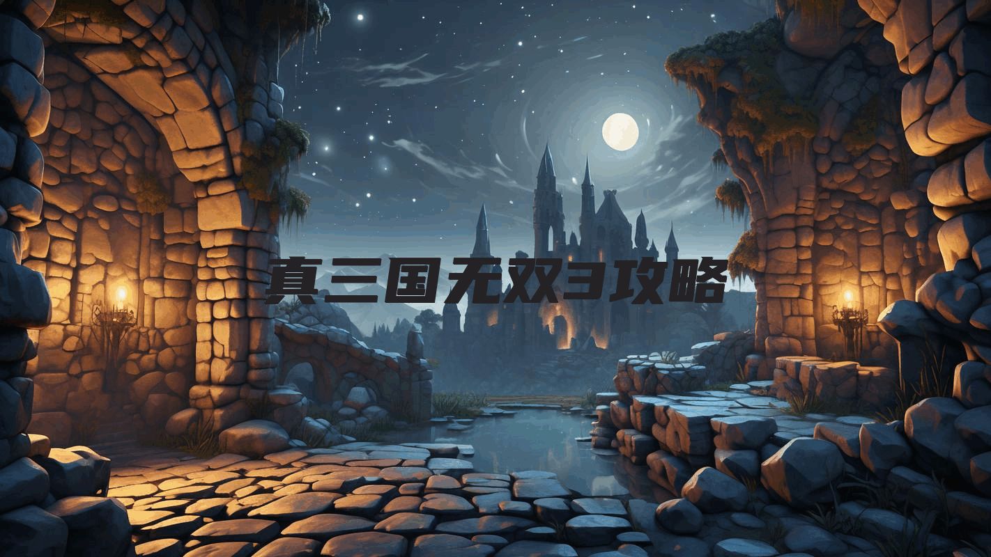 真三国无双3攻略