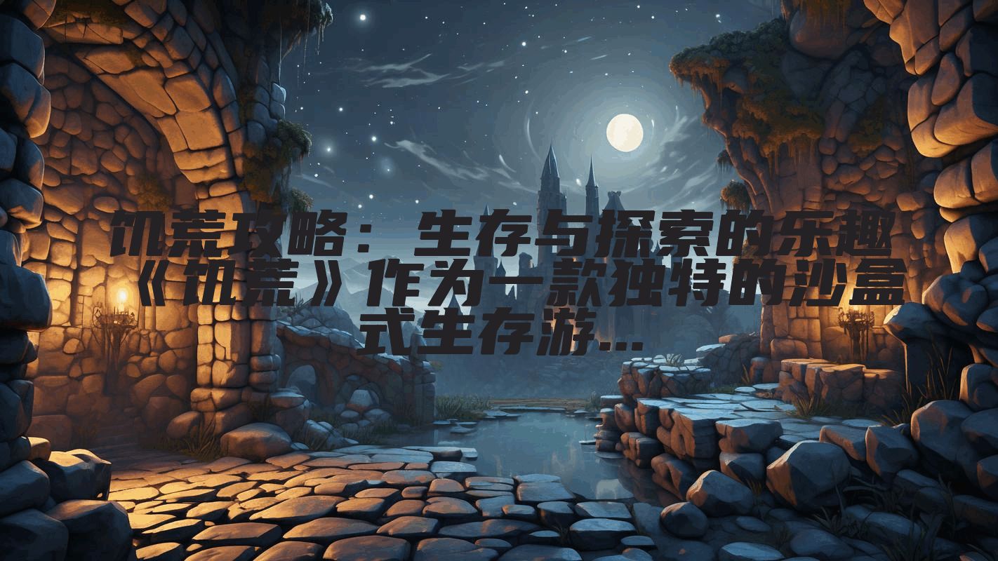 饥荒攻略：生存与探索的乐趣《饥荒》作为一款独特的沙盒式生存游...