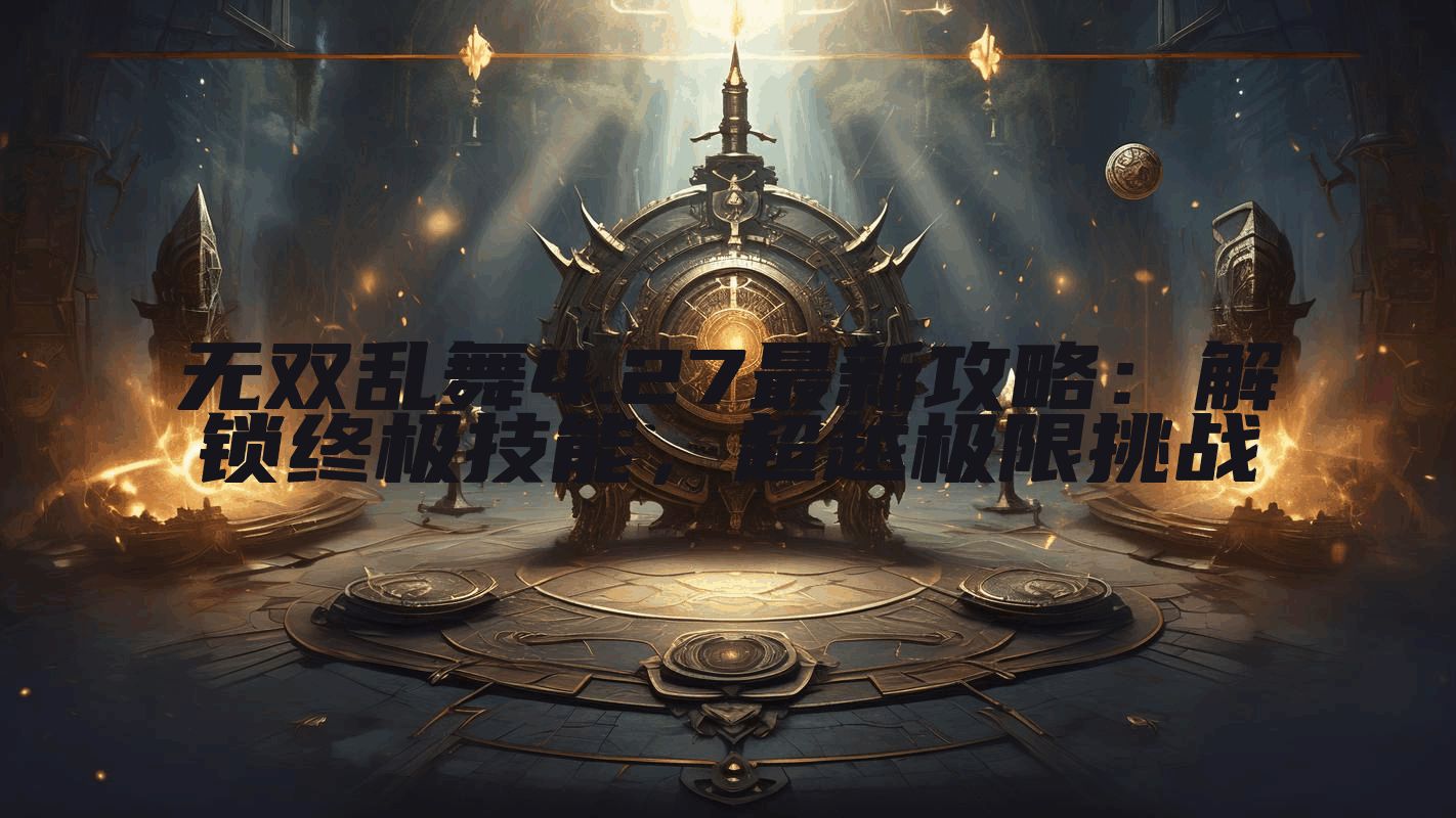无双乱舞4.27最新攻略：解锁终极技能，超越极限挑战