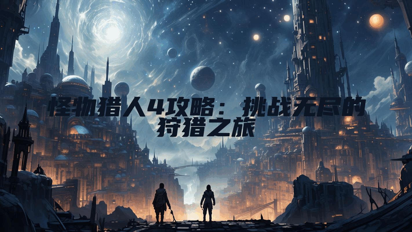 怪物猎人4攻略：挑战无尽的狩猎之旅