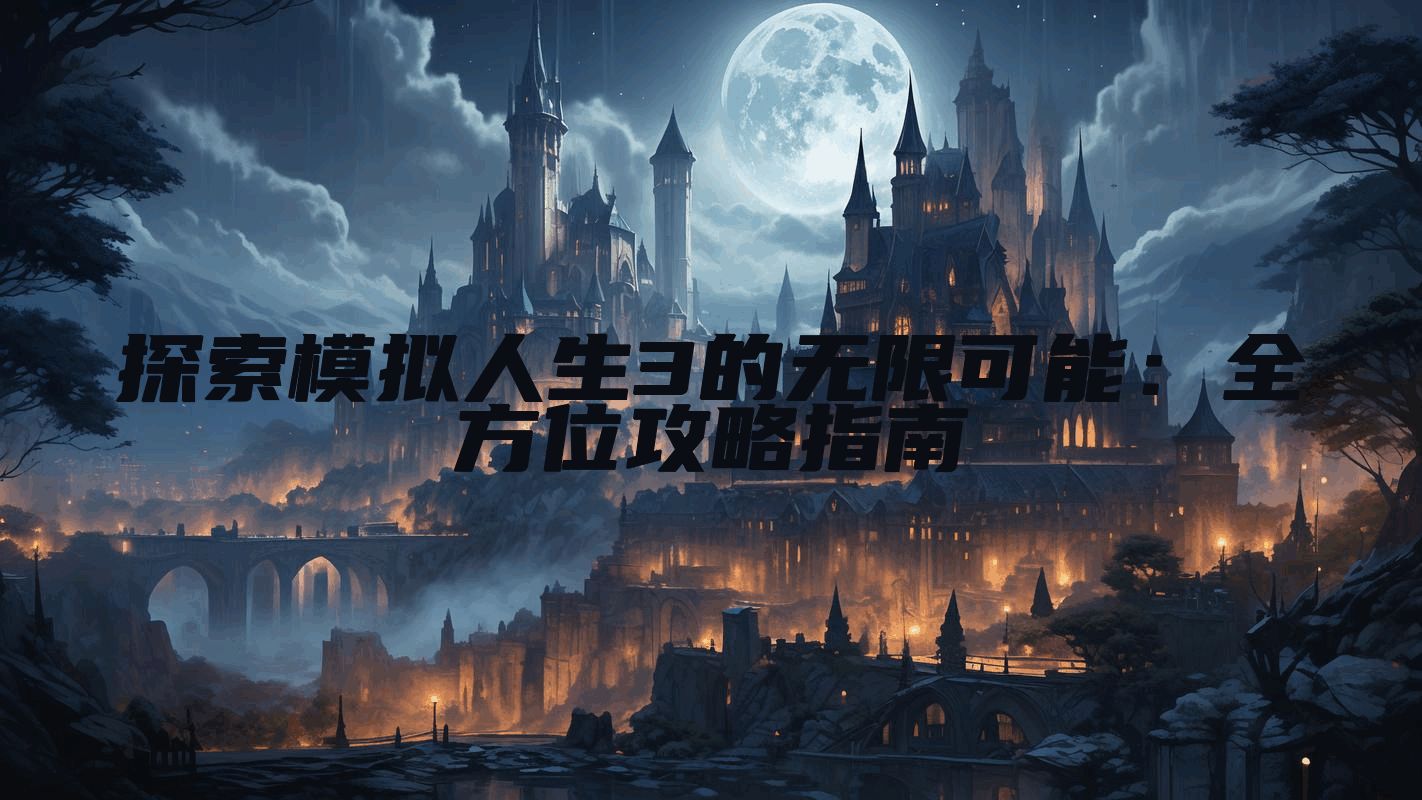 探索模拟人生3的无限可能：全方位攻略指南