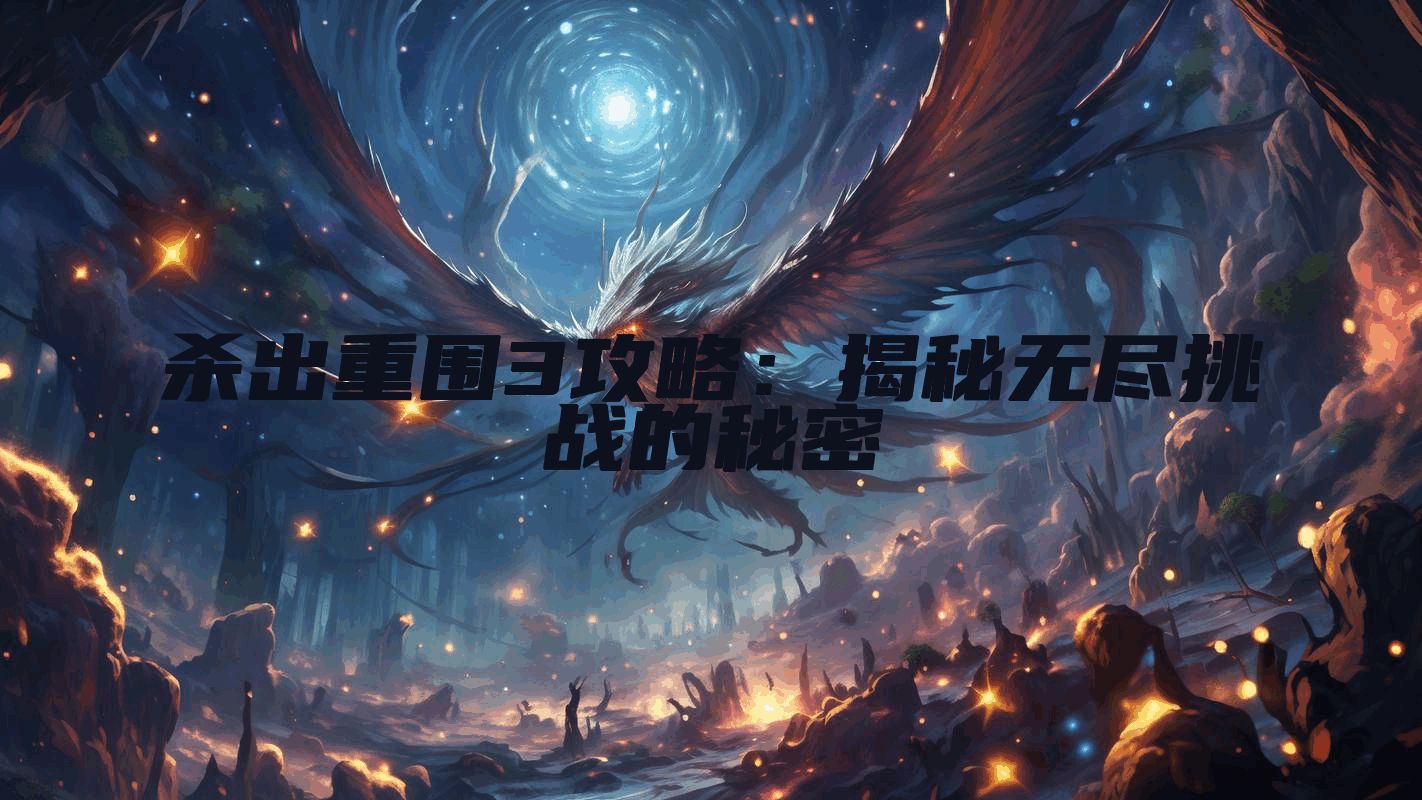 杀出重围3攻略：揭秘无尽挑战的秘密