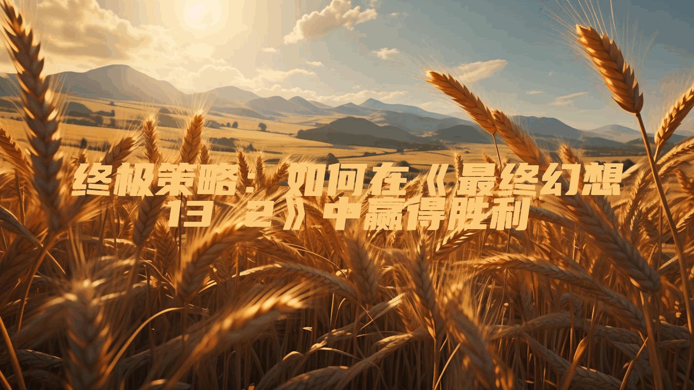 终极策略：如何在《最终幻想13 2》中赢得胜利