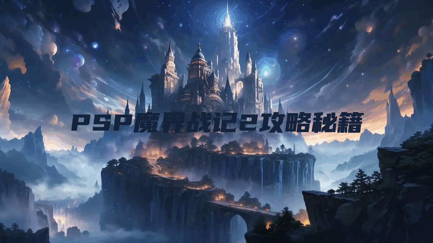 PSP魔界战记2攻略秘籍