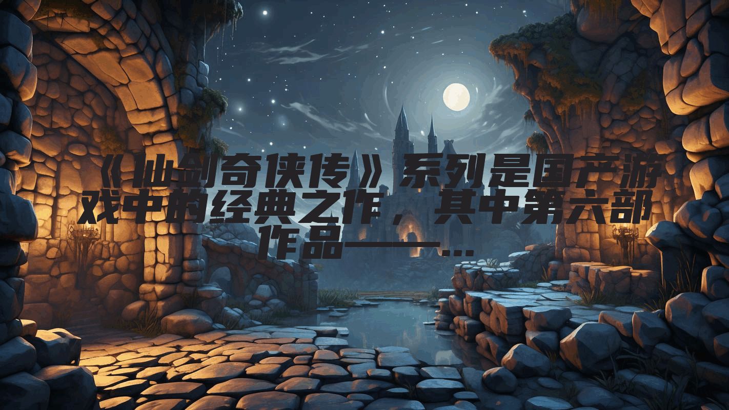 《仙剑奇侠传》系列是国产游戏中的经典之作，其中第六部作品——...