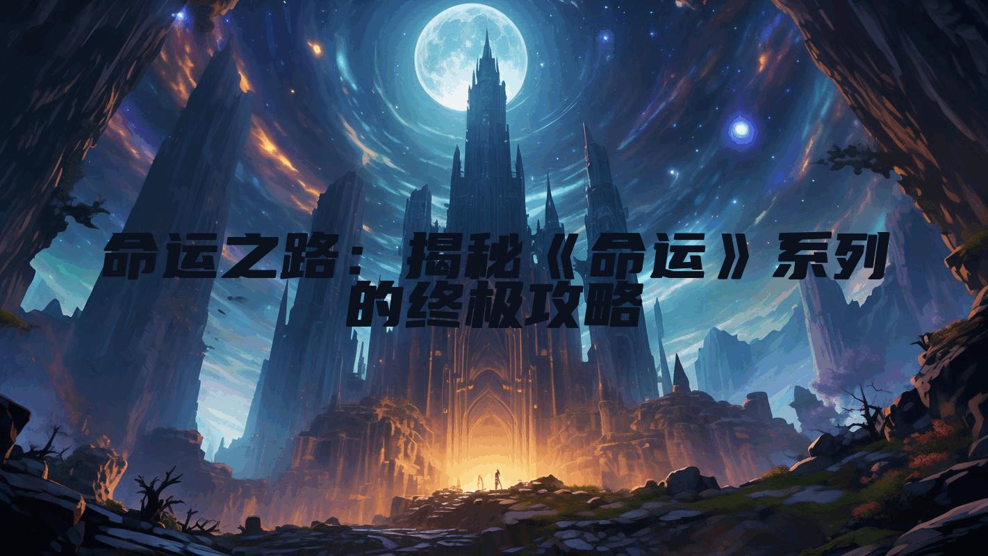 命运之路：揭秘《命运》系列的终极攻略