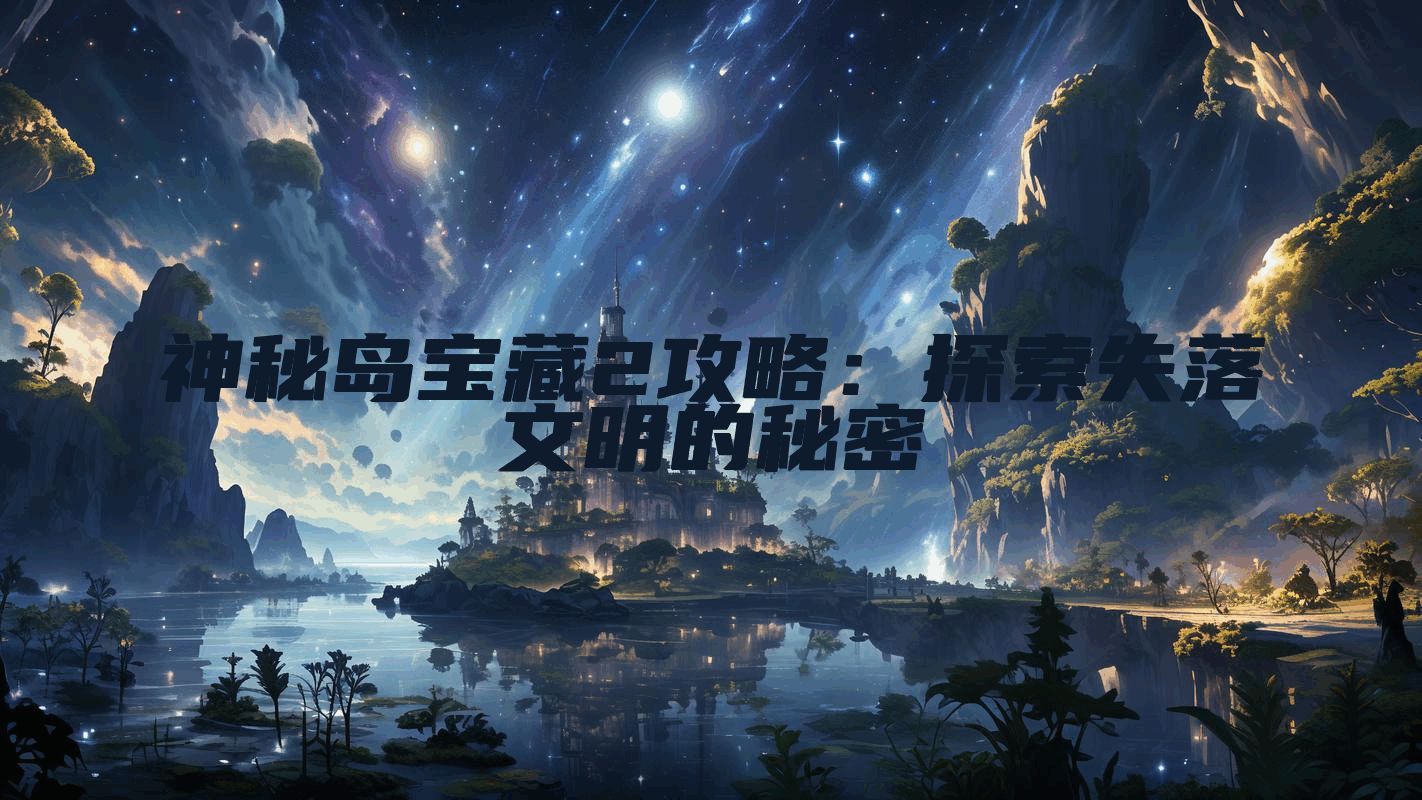 神秘岛宝藏2攻略：探索失落文明的秘密