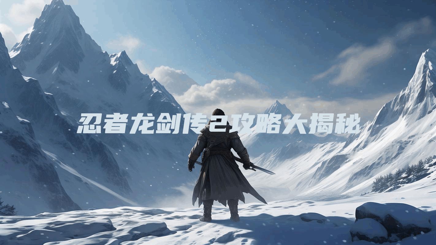 忍者龙剑传2攻略大揭秘