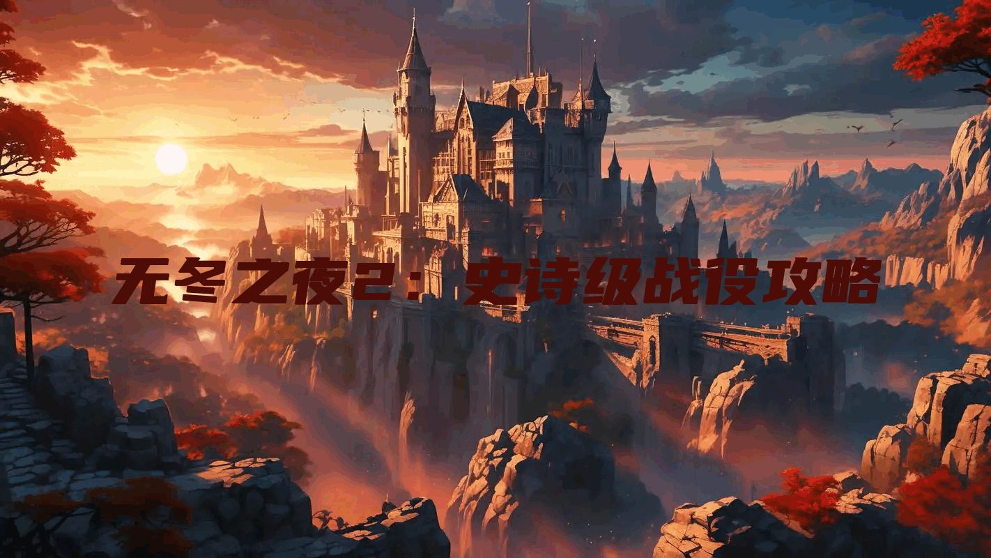 无冬之夜2：史诗级战役攻略