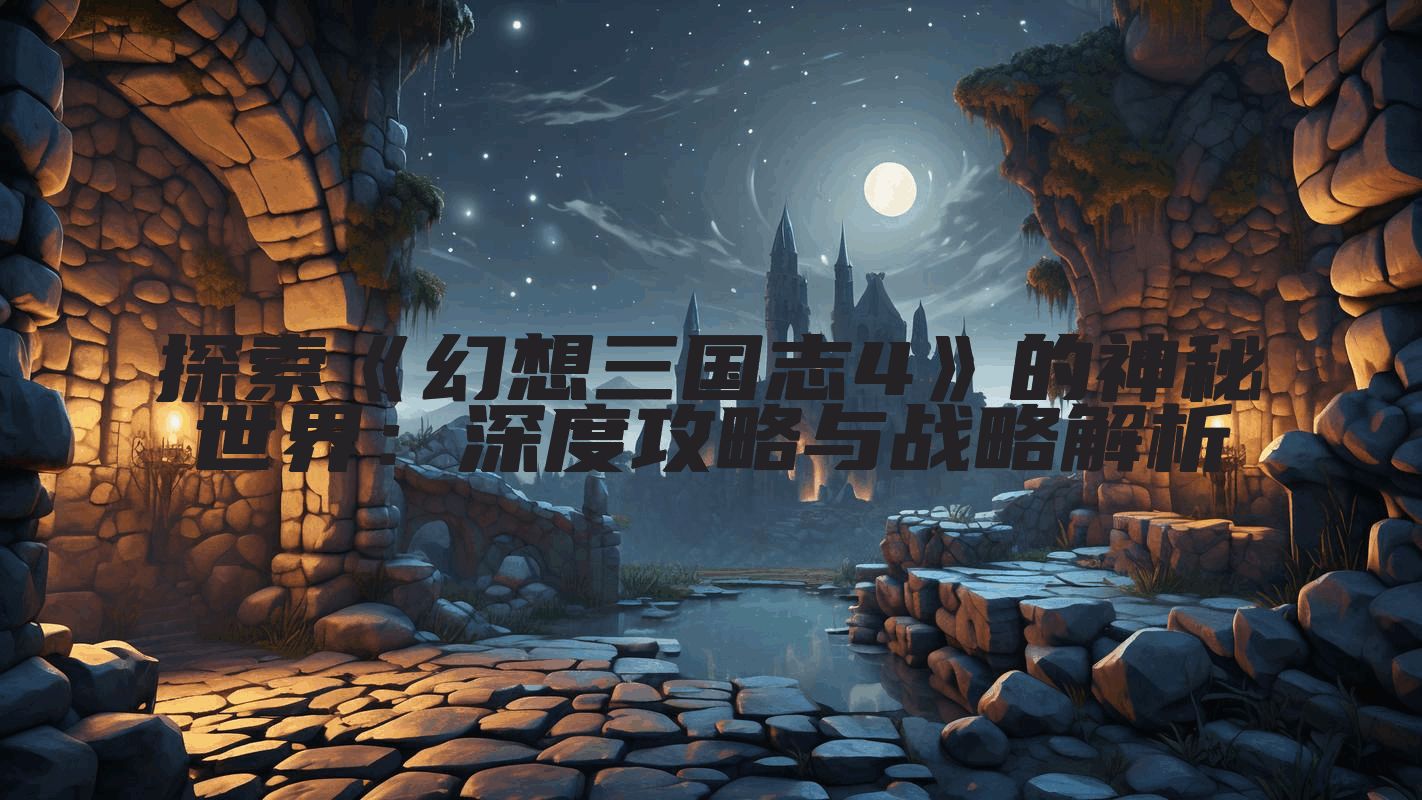 探索《幻想三国志4》的神秘世界：深度攻略与战略解析