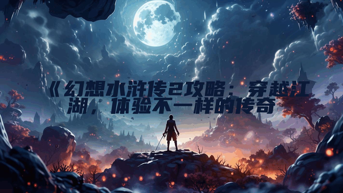 《幻想水浒传2攻略：穿越江湖，体验不一样的传奇