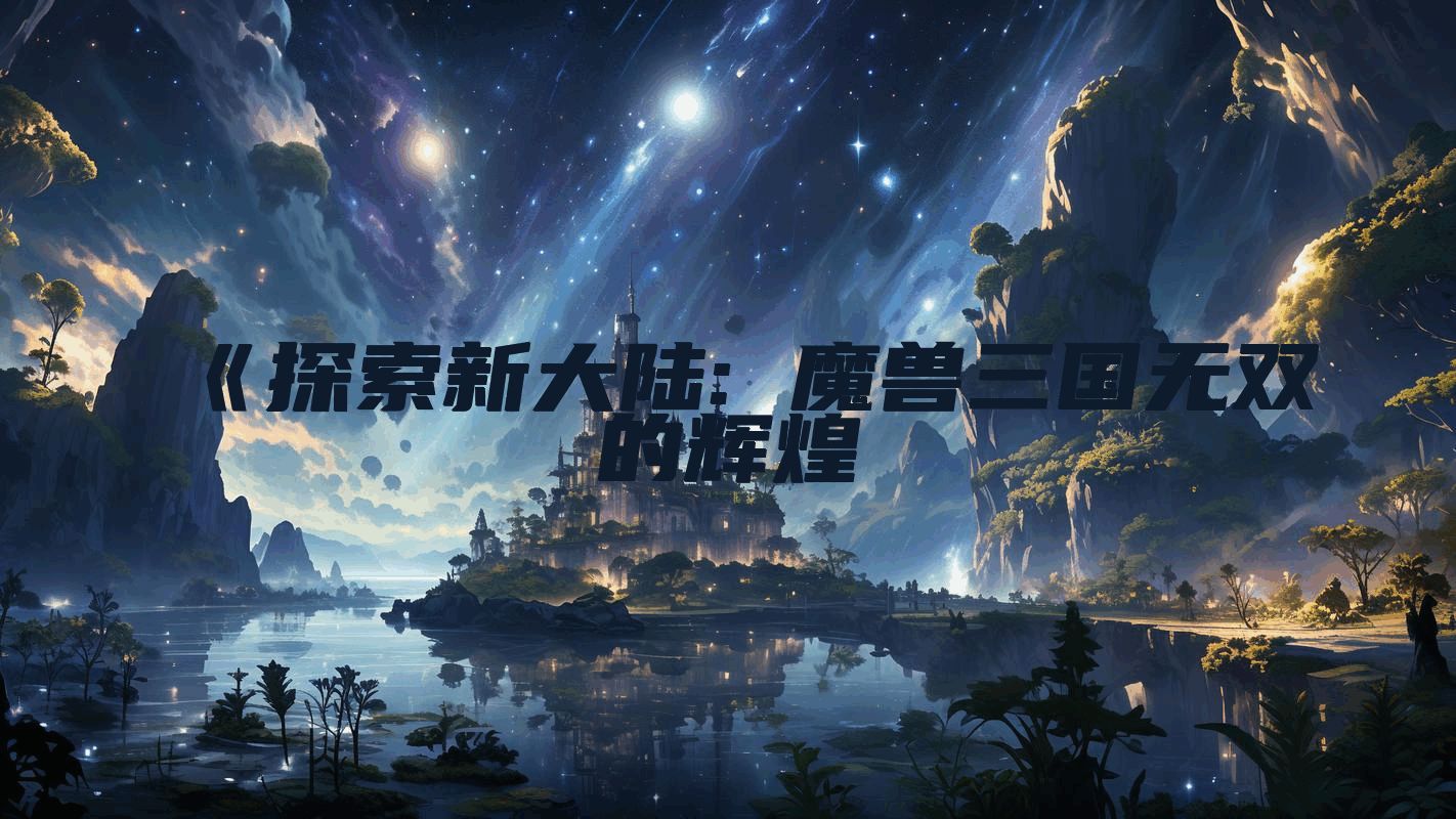 《探索新大陆: 魔兽三国无双的辉煌