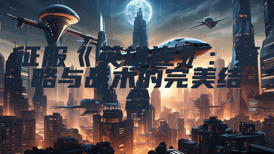 征服《英雄连》：策略与战术的完美结合