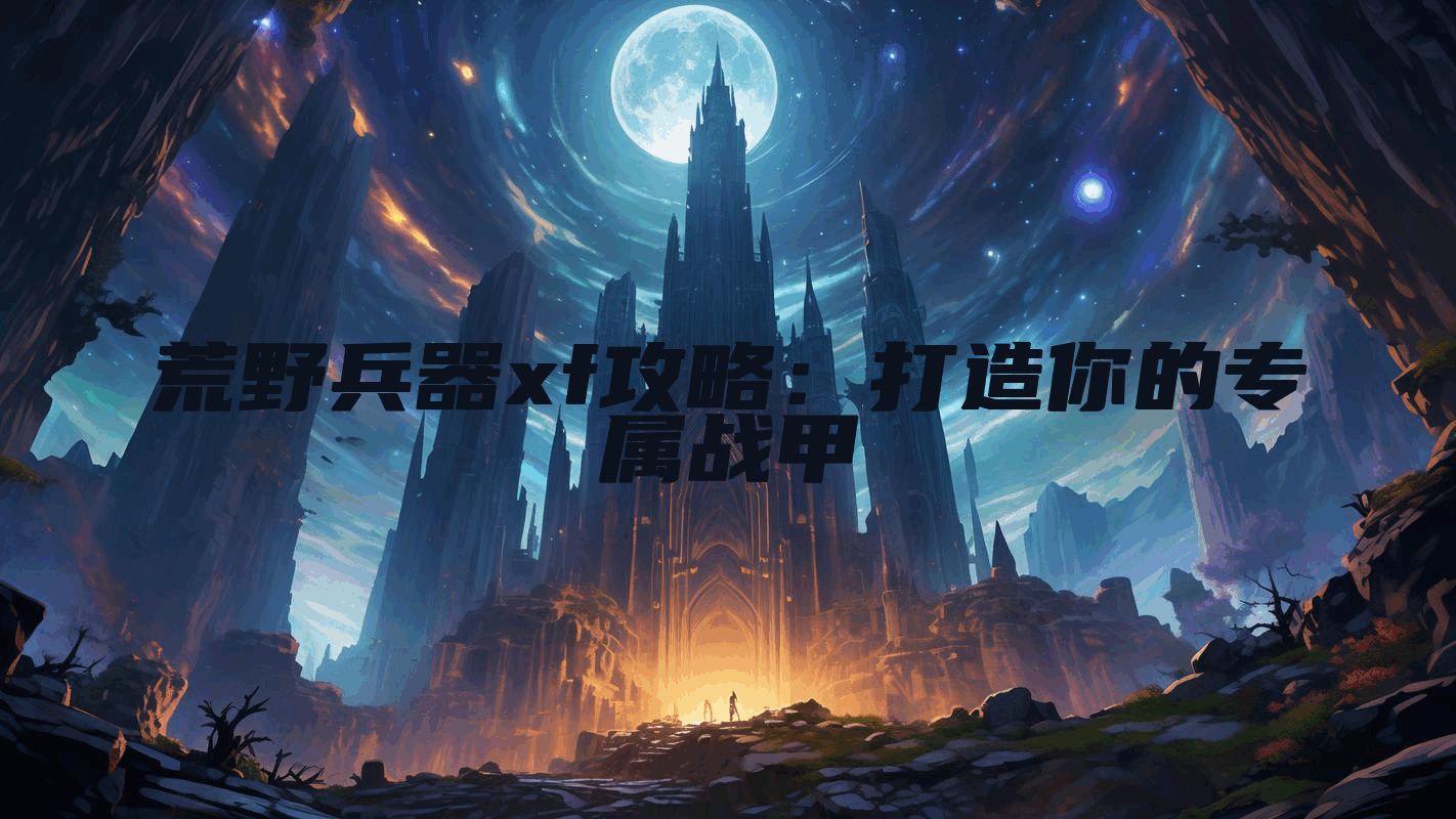 荒野兵器xf攻略：打造你的专属战甲