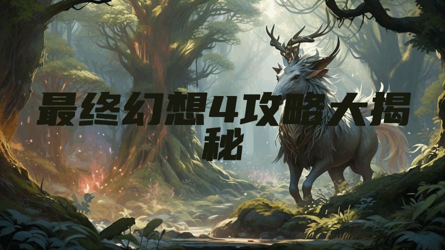 最终幻想4攻略大揭秘