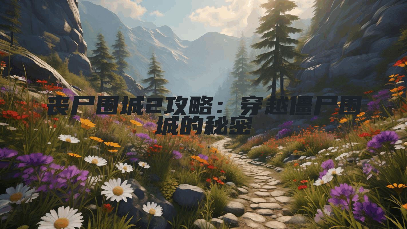 丧尸围城2攻略：穿越僵尸围城的秘密