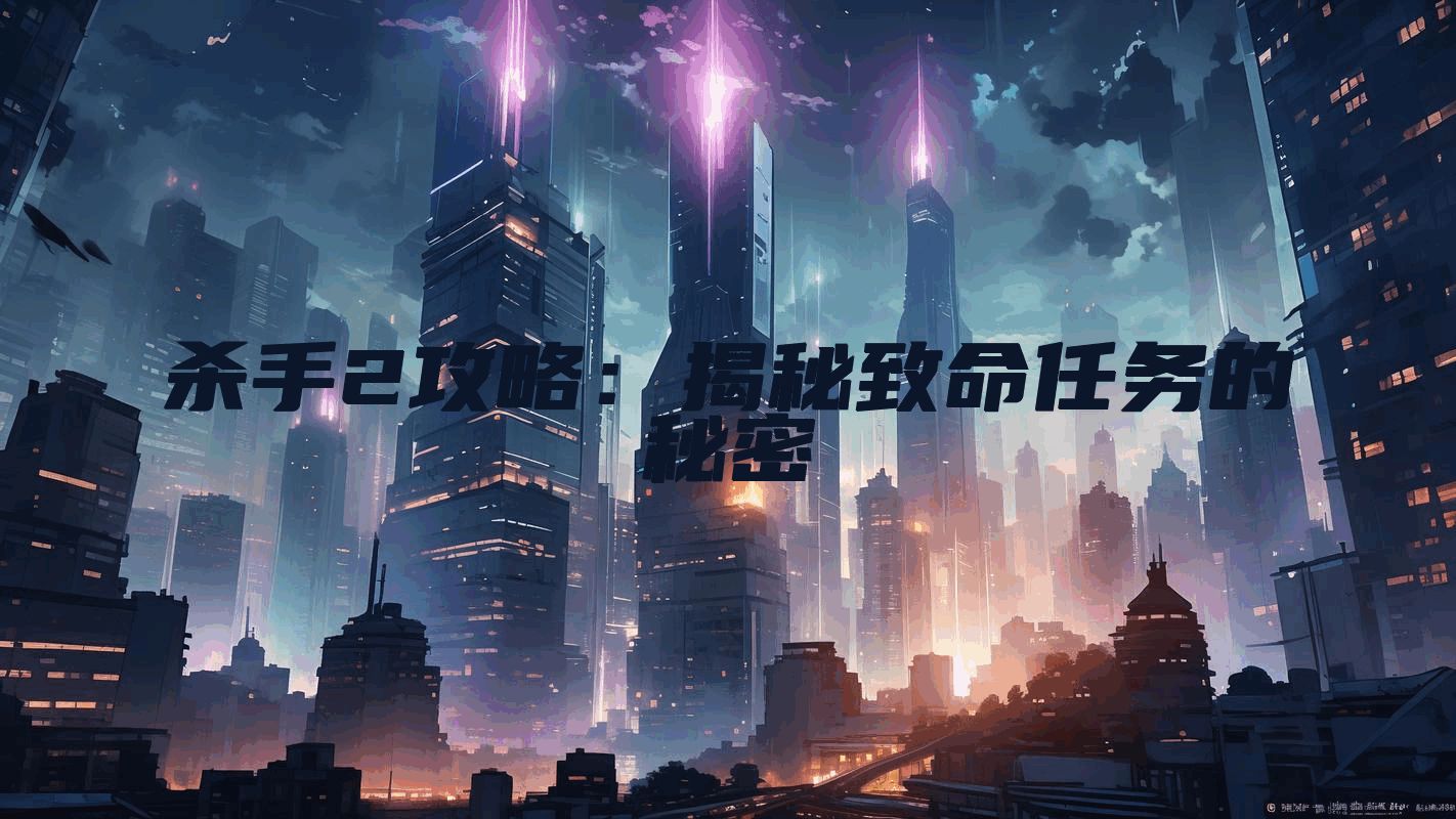 杀手2攻略：揭秘致命任务的秘密