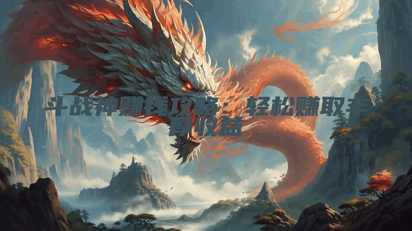 斗战神赚钱攻略：轻松赚取丰厚收益