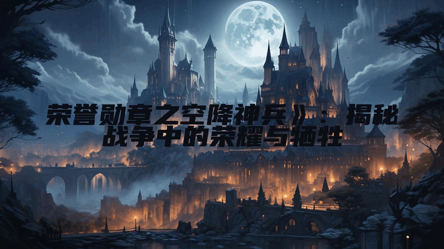 荣誉勋章之空降神兵》:揭秘战争中的荣耀与牺牲