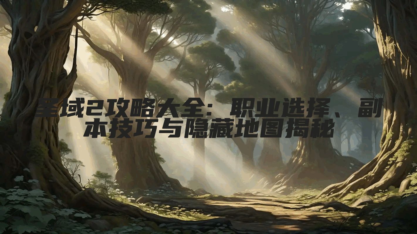 圣域2攻略大全: 职业选择、副本技巧与隐藏地图揭秘