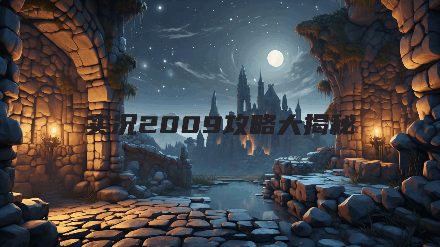 实况2009攻略大揭秘