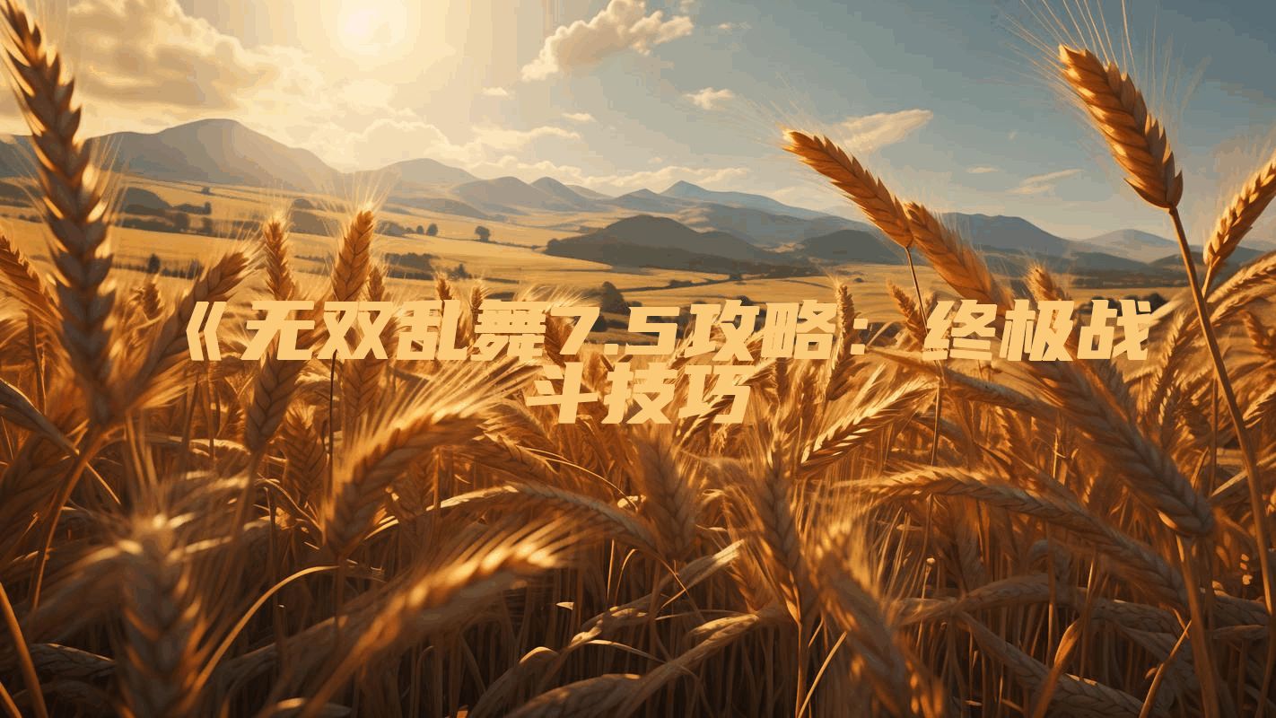 《无双乱舞7.5攻略:终极战斗技巧